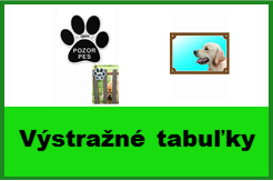 Výstražné tabuľky